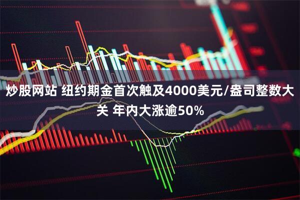 炒股网站 纽约期金首次触及4000美元/盎司整数大关 年内大涨逾50%