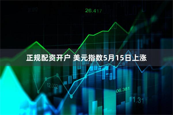 正规配资开户 美元指数5月15日上涨